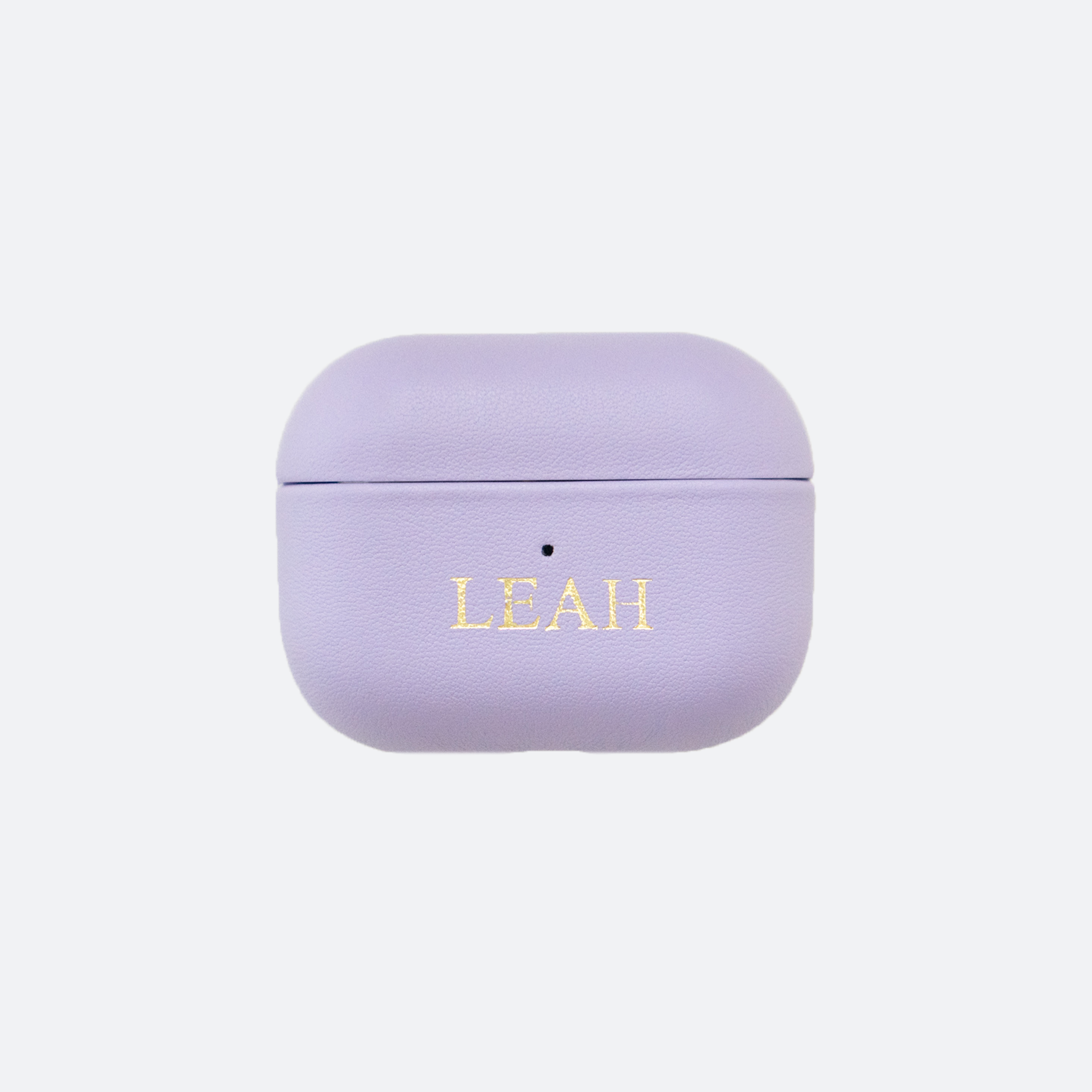 Dawson Leather Airpods Pro Case in Lilac - Kastemize