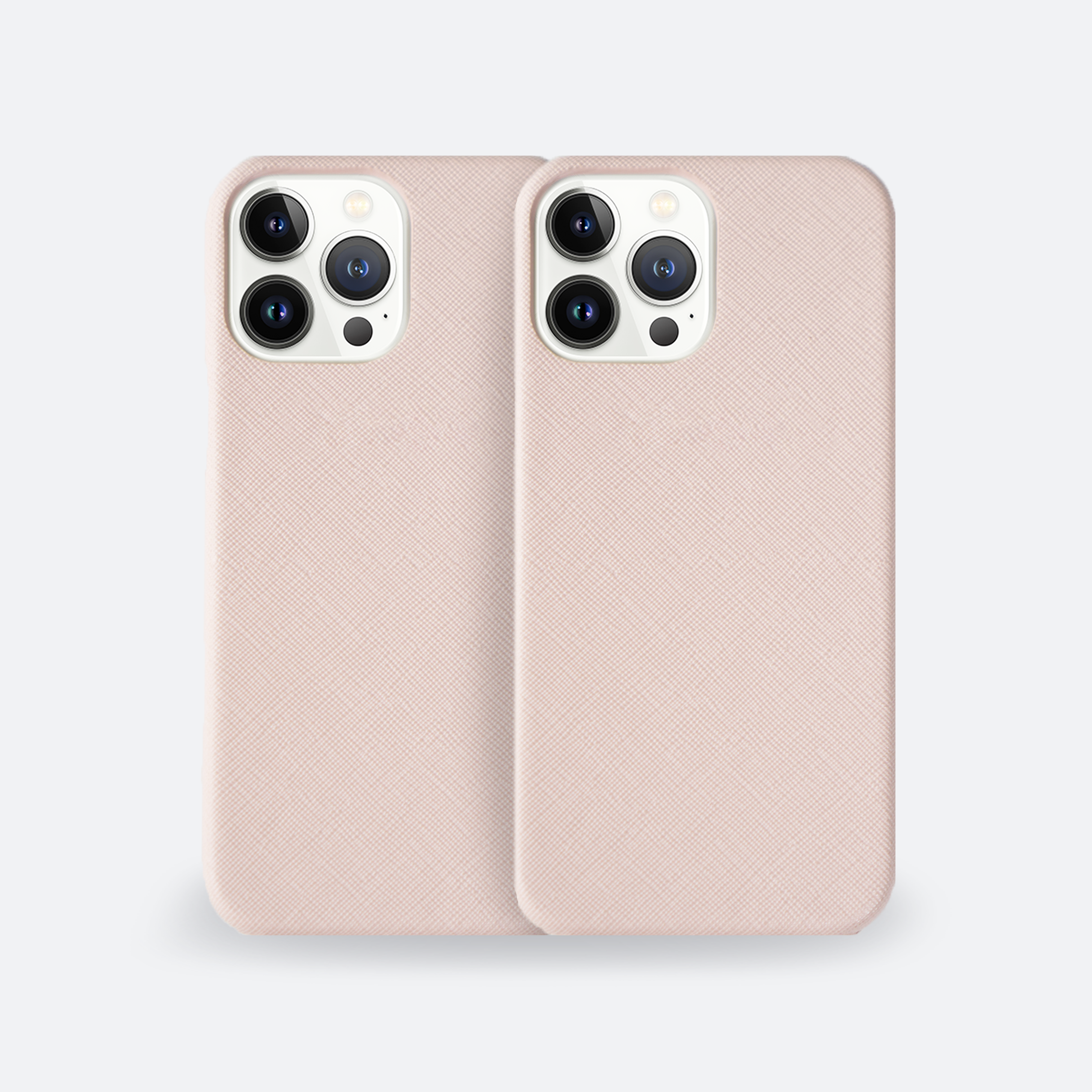 Twin iPhone Set in Peach Pink - Kastemize