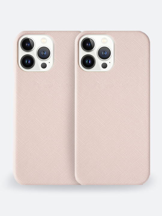 Twin iPhone Set in Peach Pink
